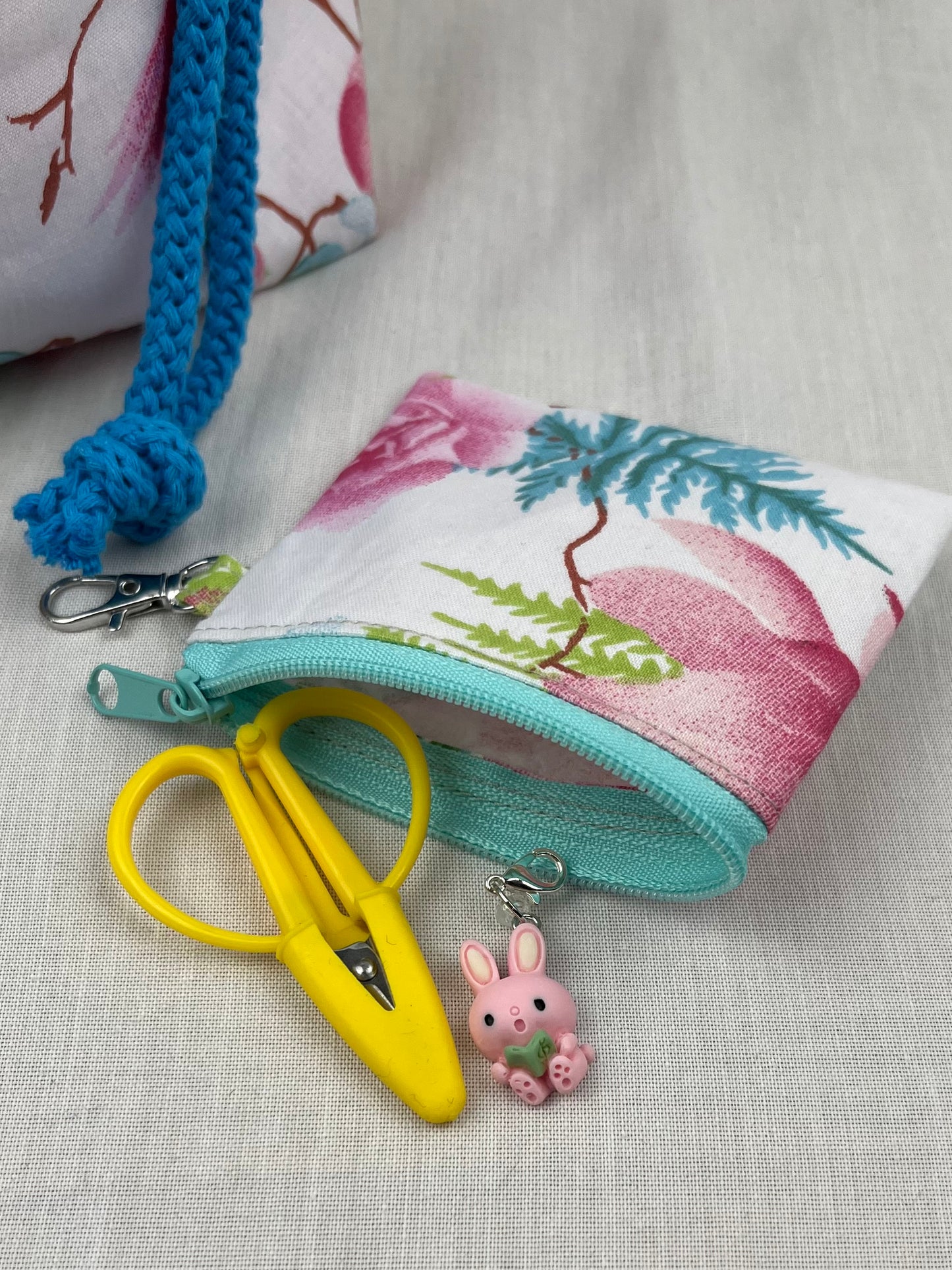 Projekttasche mit kleinem Täschchen