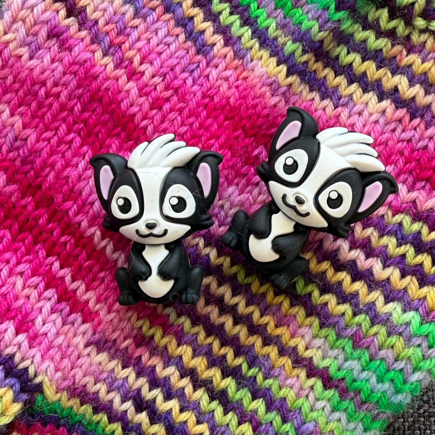 Maschenstopper Skunk aus Silikon