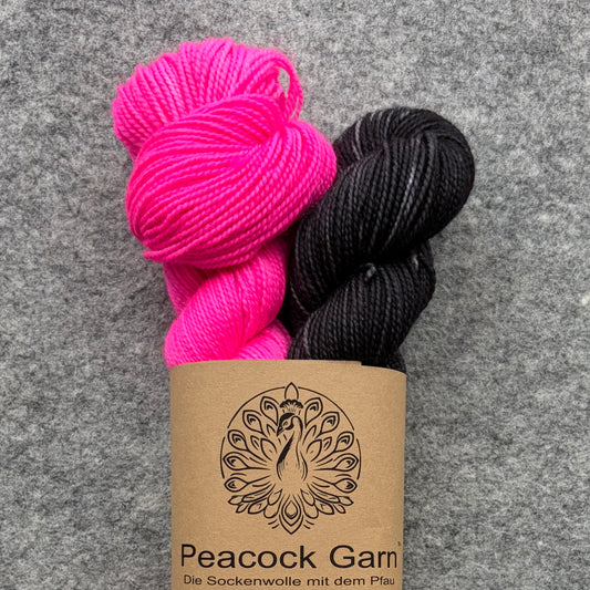 PINK RIOT – Colorwork Sock Sets (2 x 50g)
