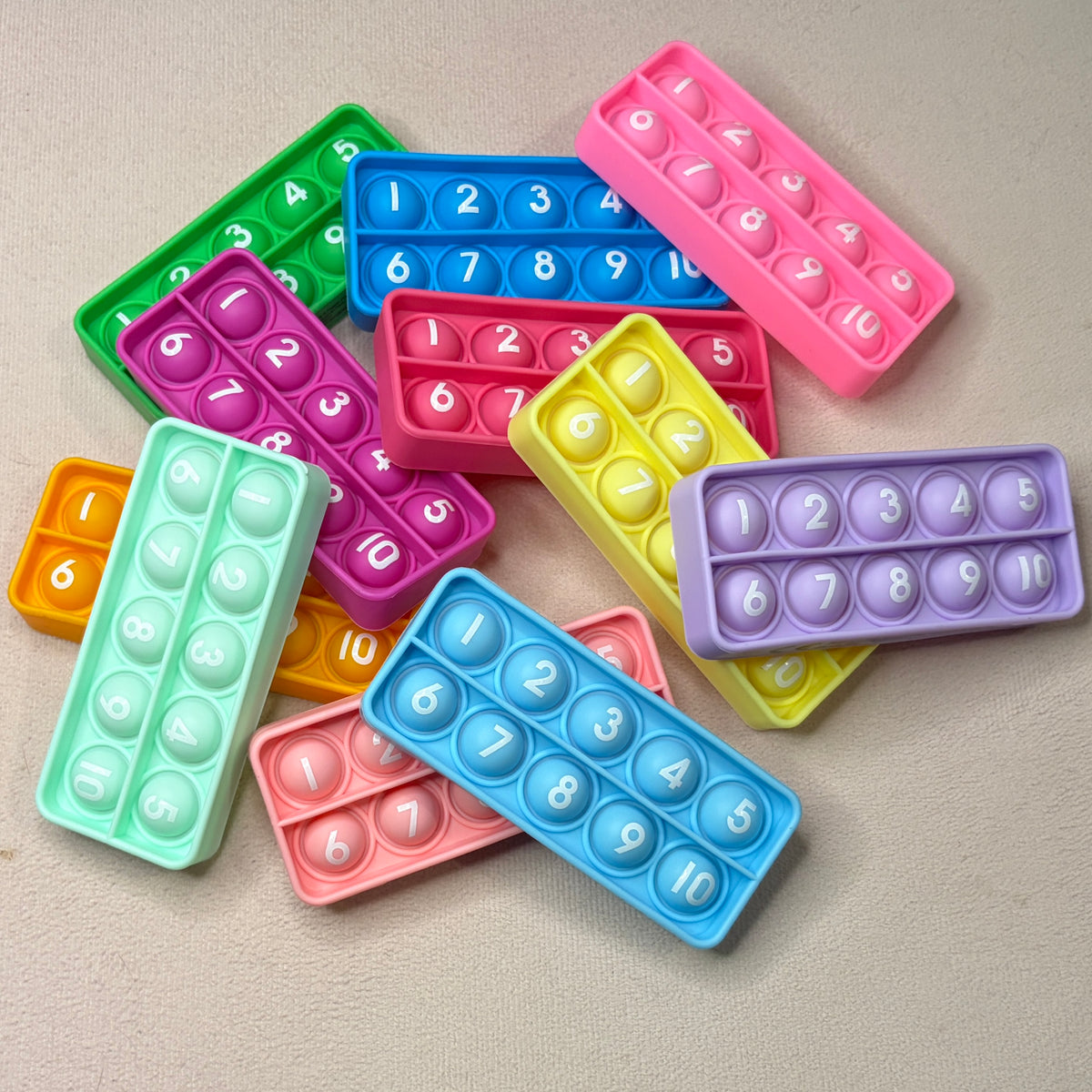 Row/Round Counter Pop it! Silicone