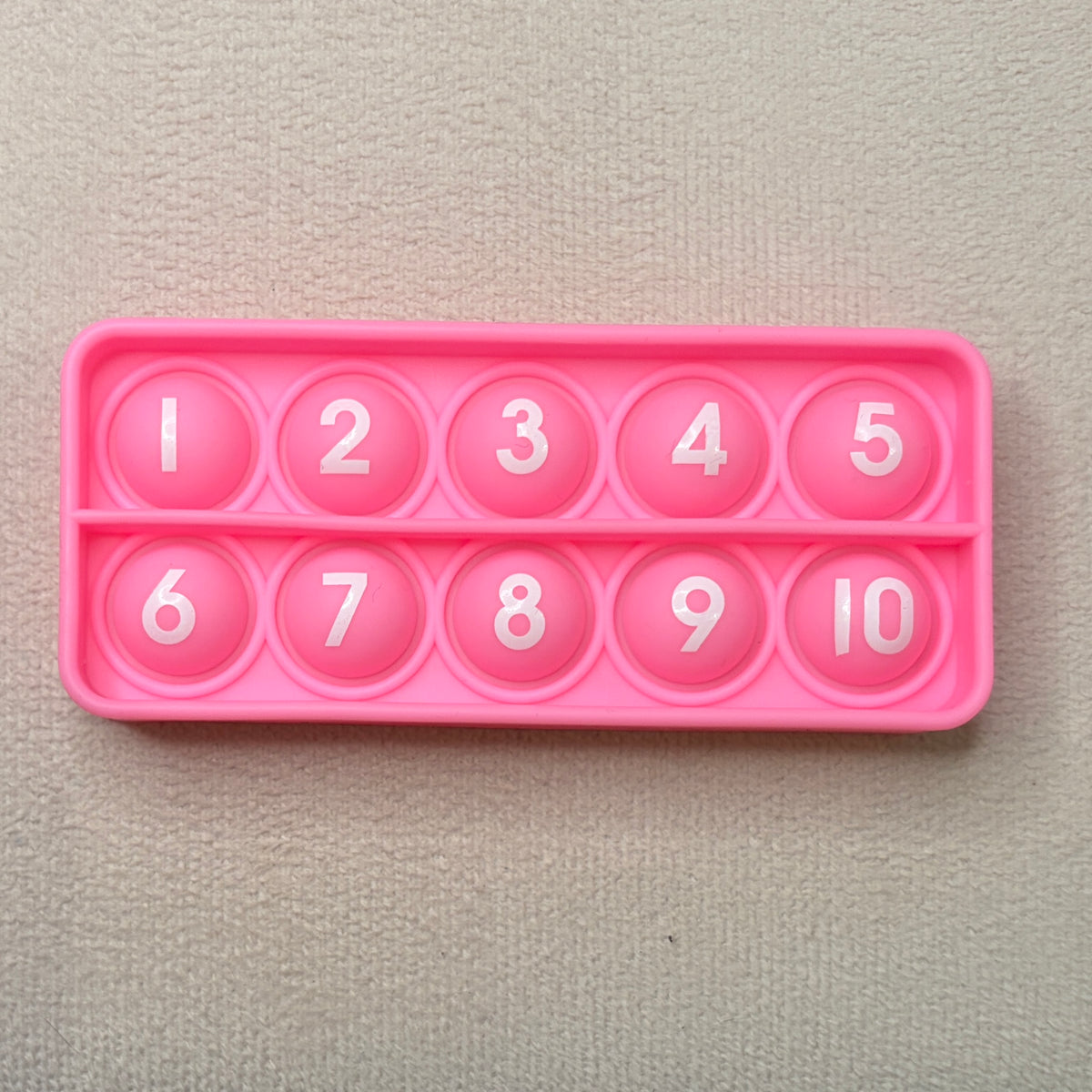Row/Round Counter Pop it! Silicone