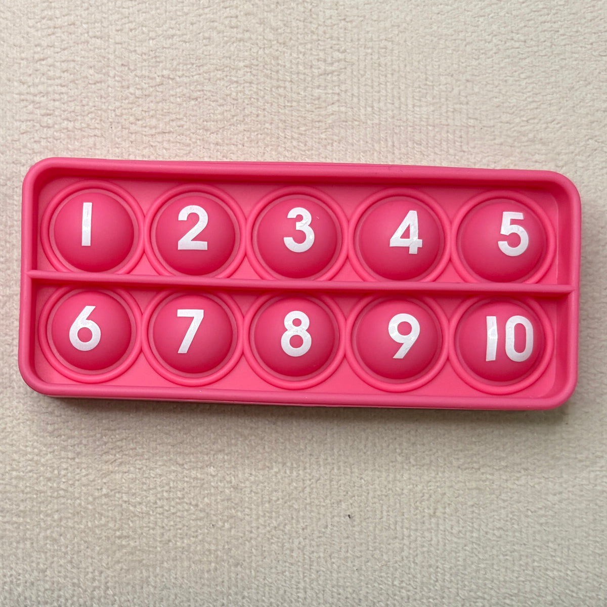 Row/Round Counter Pop it! Silicone