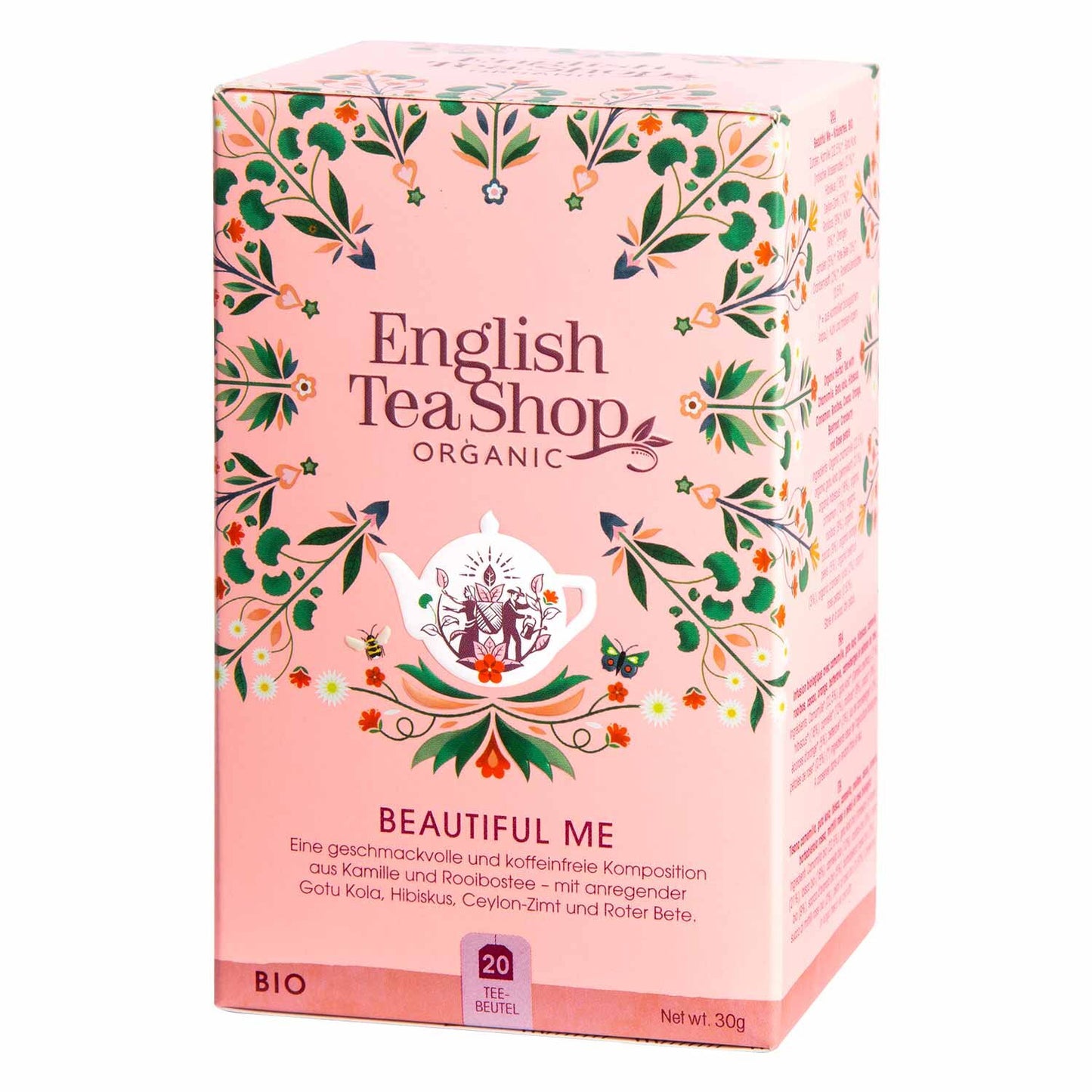 ETS - Beautiful Me, Organic Wellness Tea, 20 Tea Bags