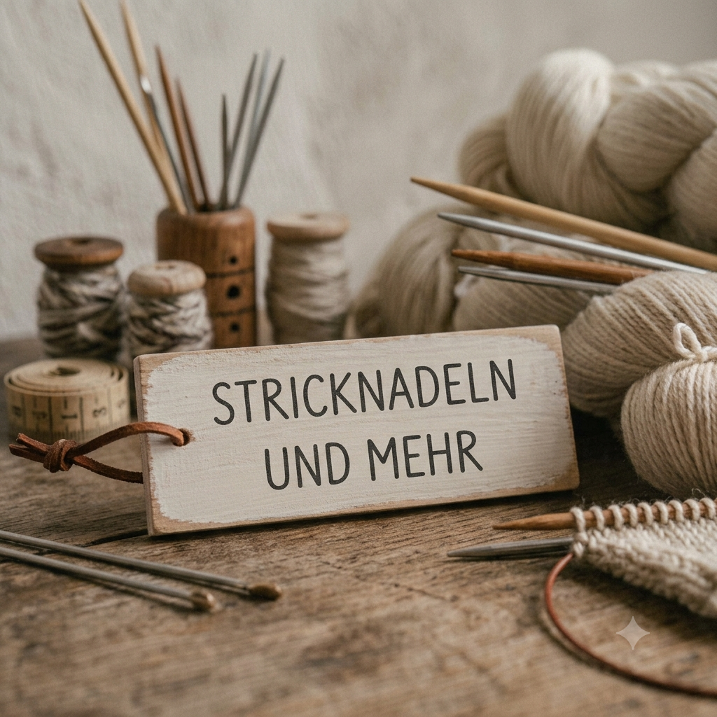 STRICKNADELN UND MEHR