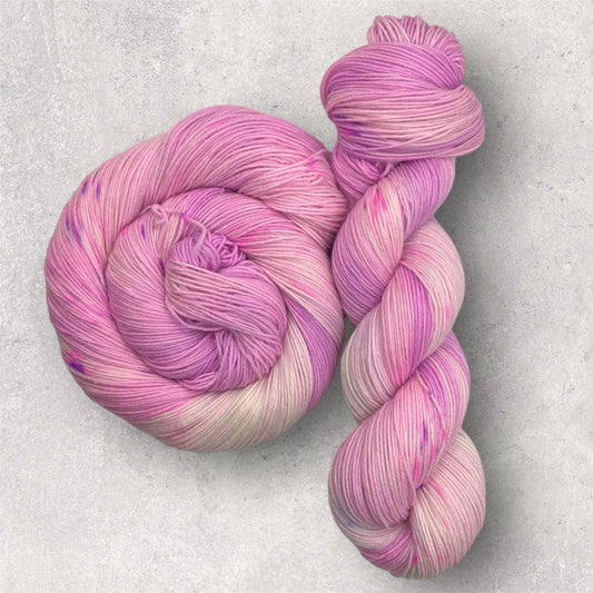 Purple cotton candy