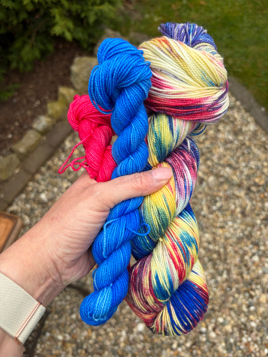 Macaw - Sock Set Titan handgefärbt
