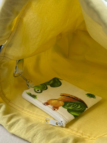 Projekttasche mit kleinem Täschchen