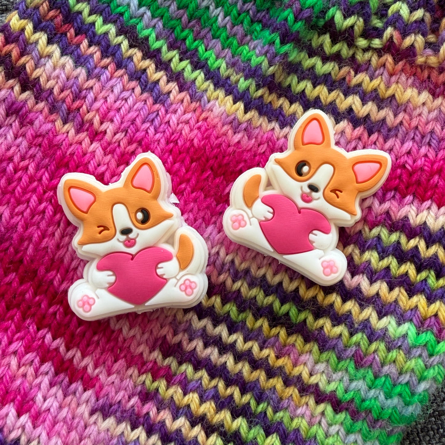 Maschenstopper Fuchs aus Silikon