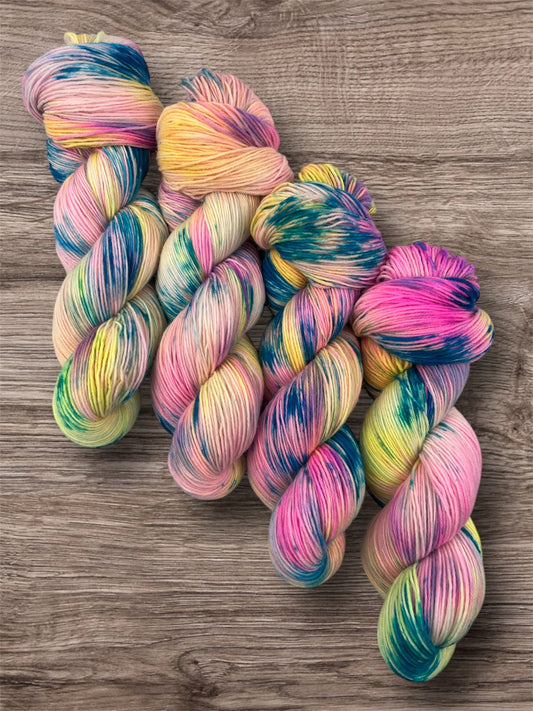 Zarte Pinselstriche - 4 Socks