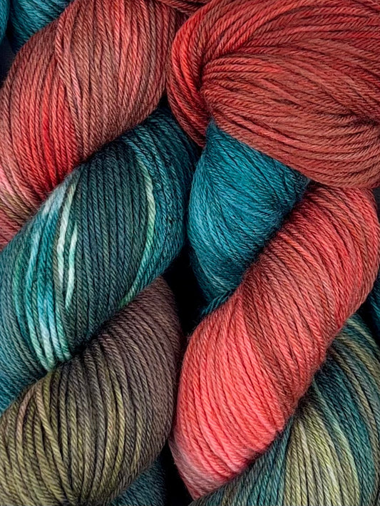 Patina des Herbstes - Merino High Twist AZ