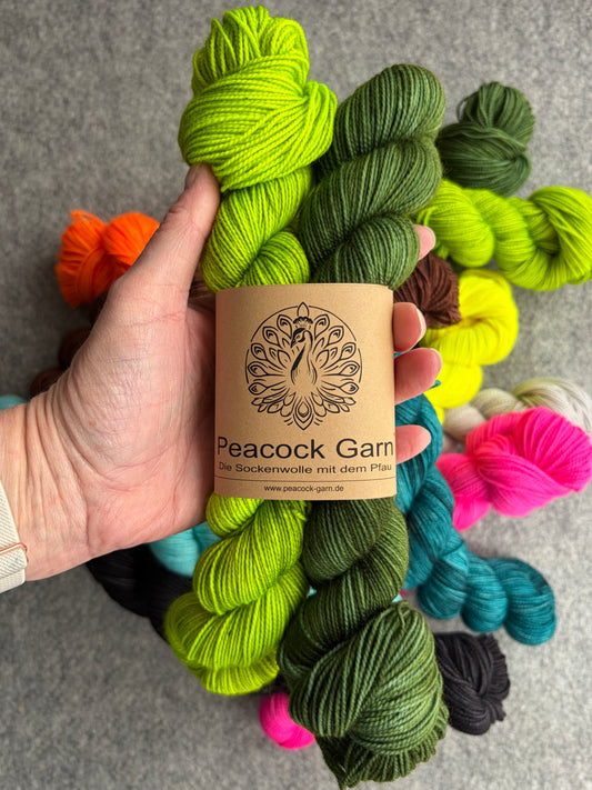 ACID MOSS – Colorwork Sock Sets (2 x 50g)