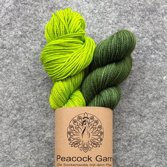 ACID MOSS – Colorwork Sock Sets (2 x 50g)