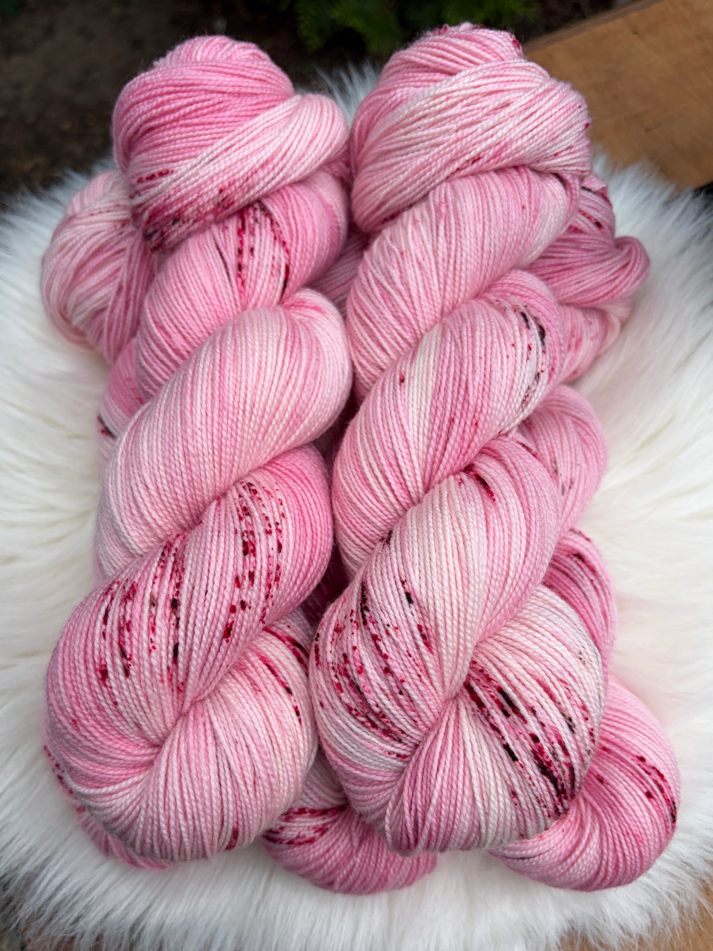 Sweet Cherry - Sock Set Titanium hand-dyed