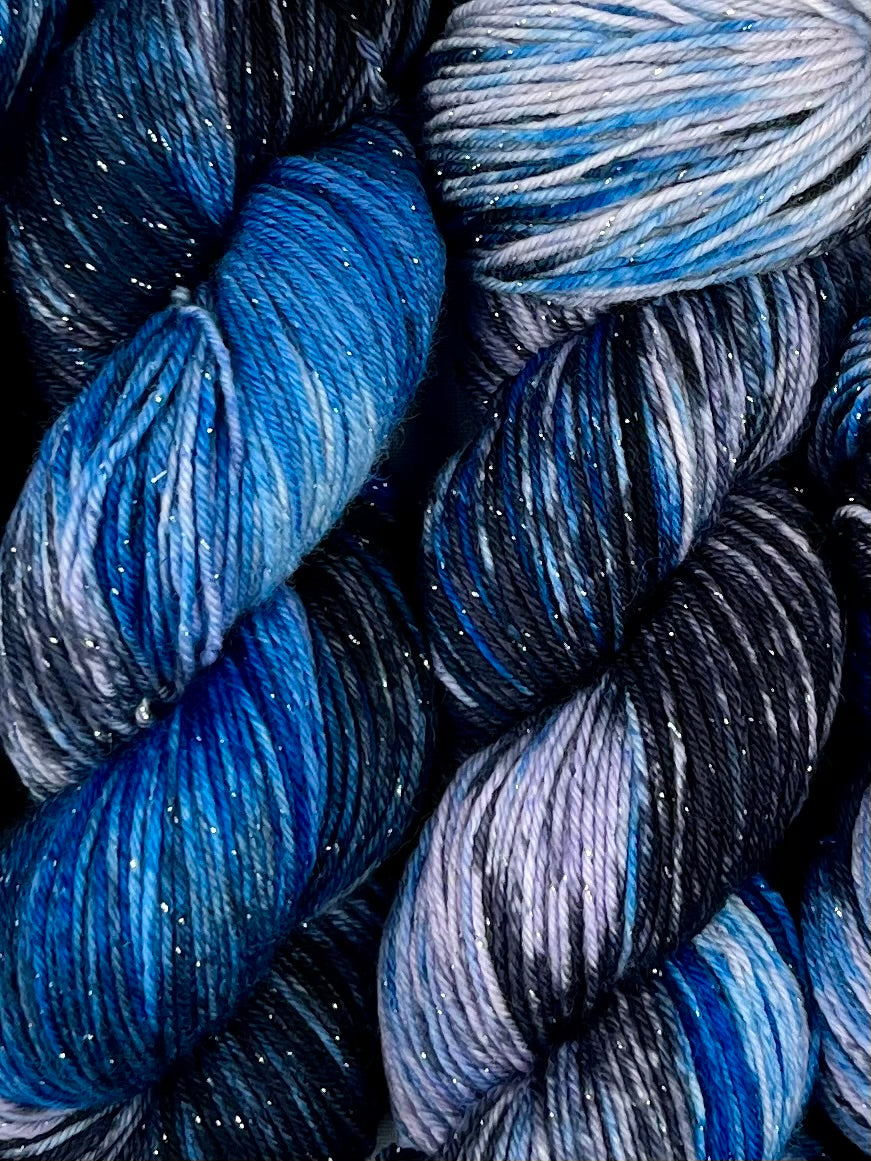 Schattenmeer - Glitter Merino Socks