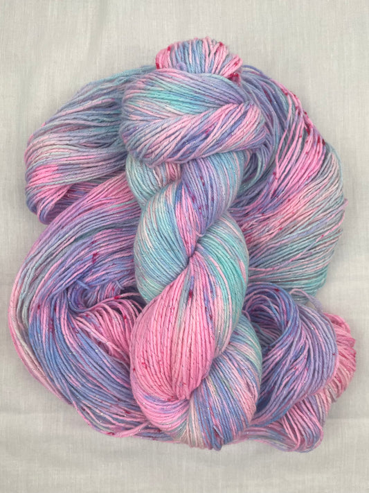 Pastellzauber - Einfach Socken Glitzer