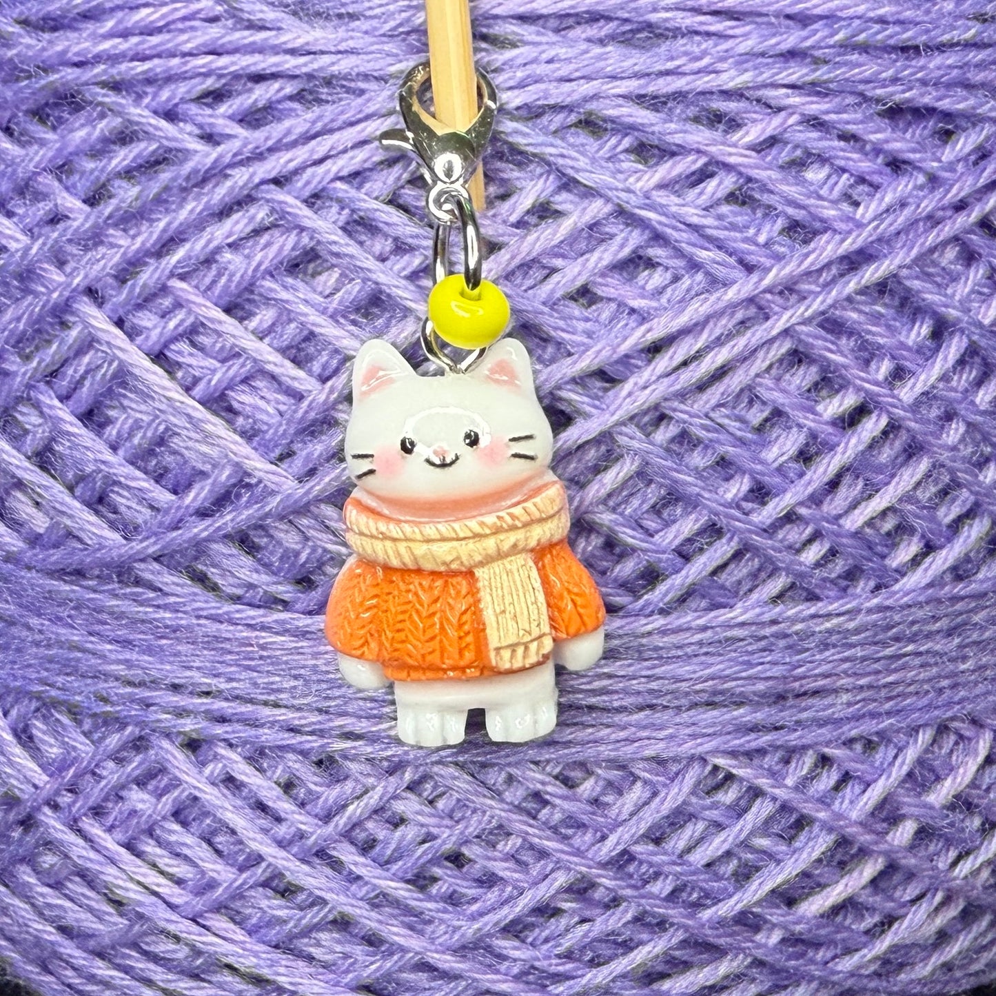 Maschenmarkierer Lustige Katzen Harz