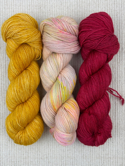 Rot und gelb - Silpaka 4ply