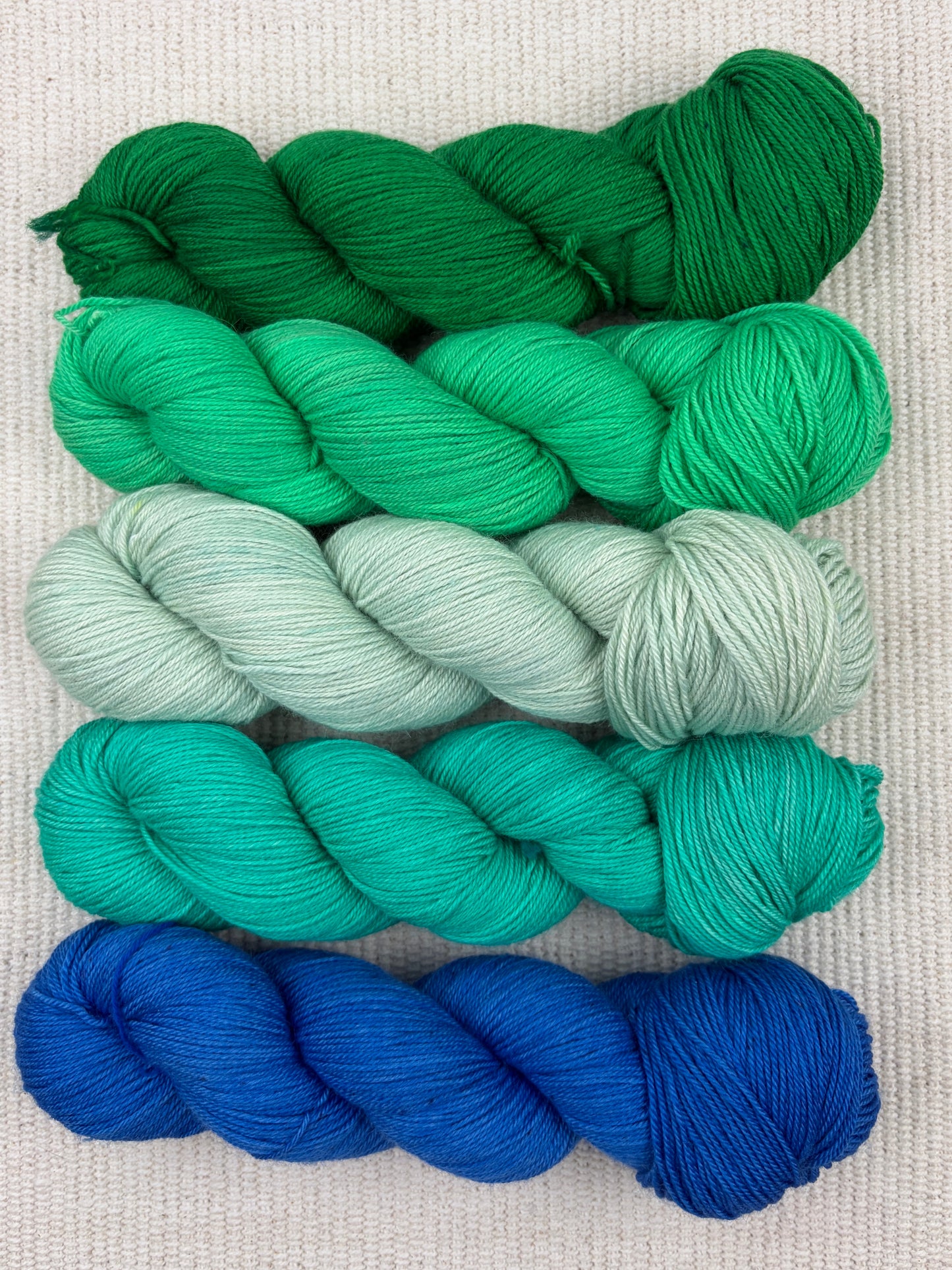 Von grün zu blau - Silpaka 4ply