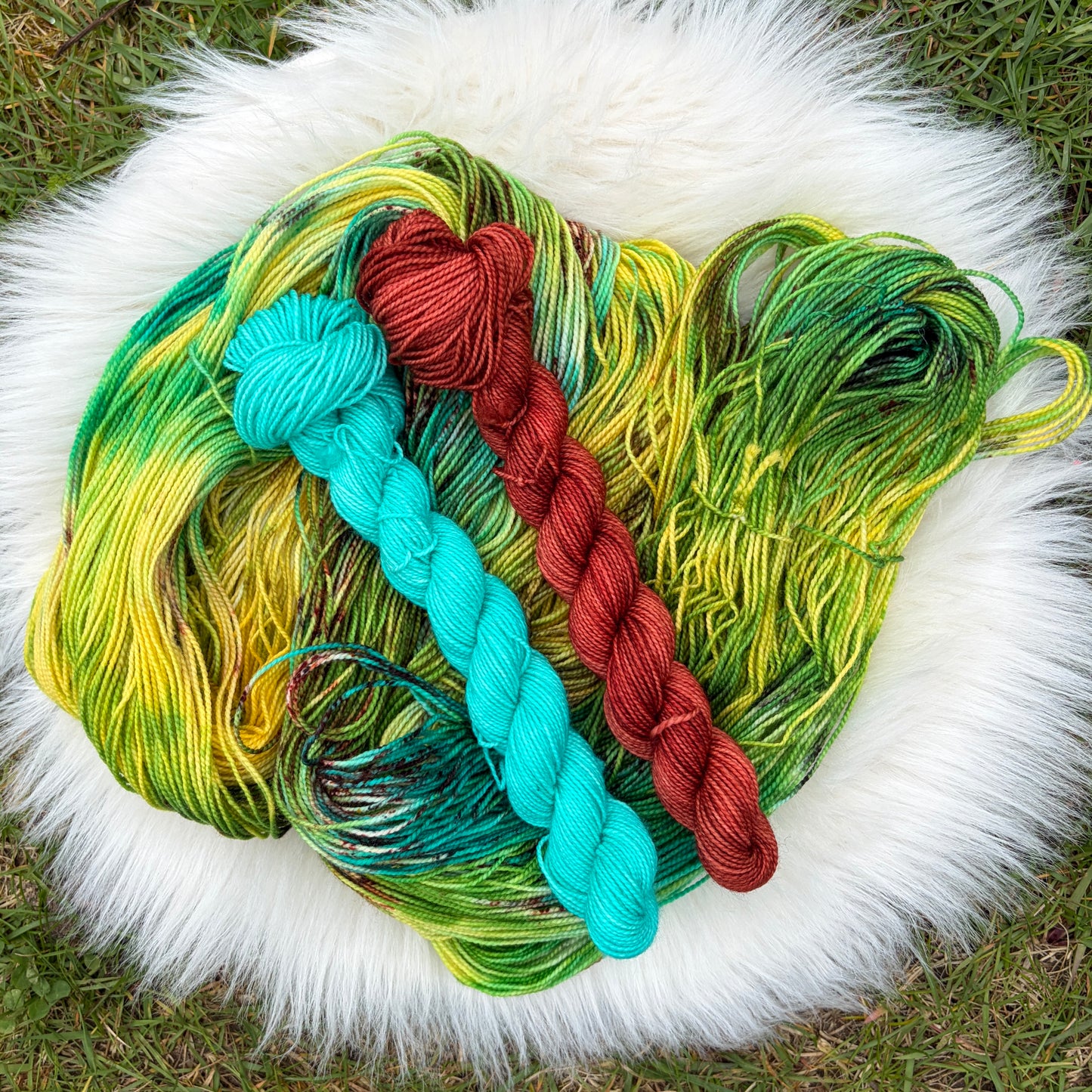 Bienenfresser - Sock Set Titan handgefärbt