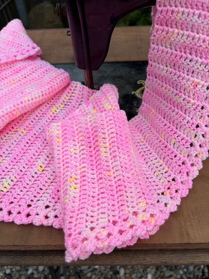 Rosa Zuckerwatte