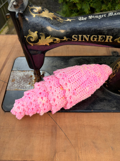 Rosa Zuckerwatte