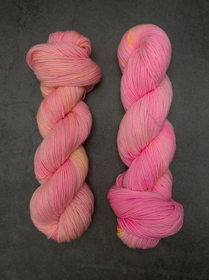 Rosa Zuckerwatte