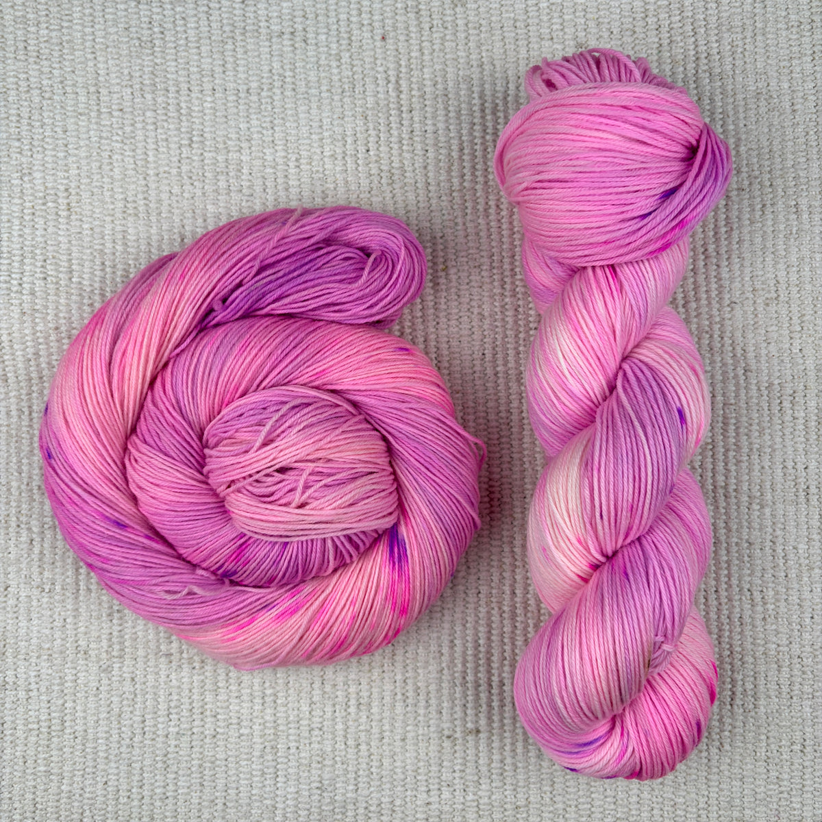 Purple cotton candy