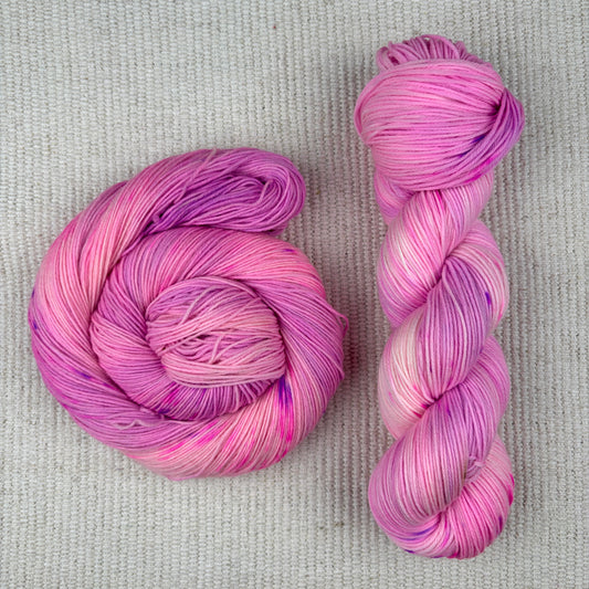 Purple cotton candy