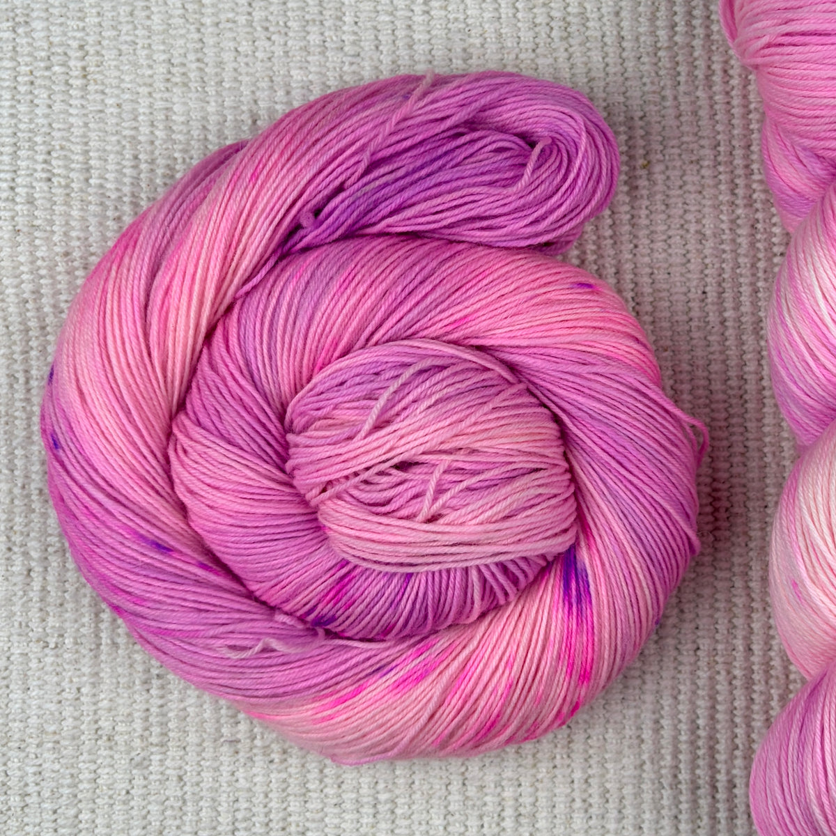 Purple cotton candy