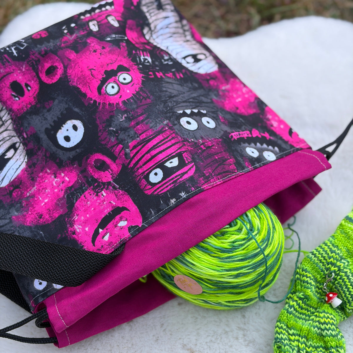 Strick-Buddy Monster-Party