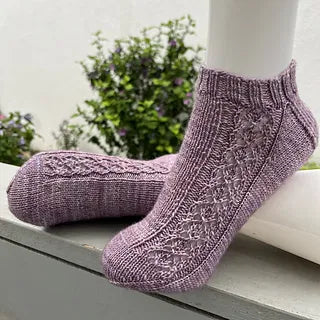Schattenblumen Socken