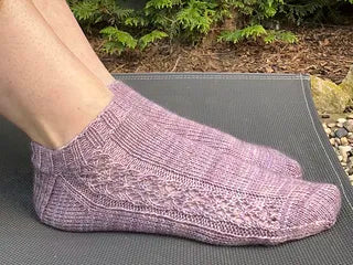 Schattenblumen Socken
