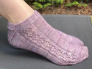 Schattenblumen Socken