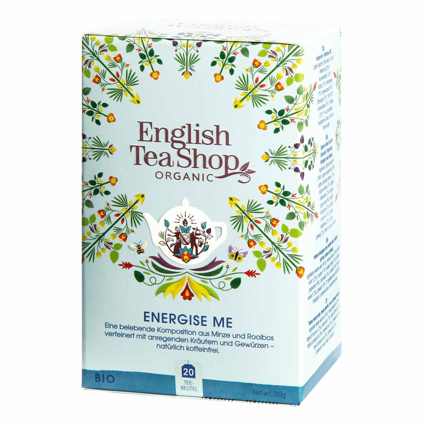 ETS - Energise Me, Organic Wellness Tea, 20 tea bags