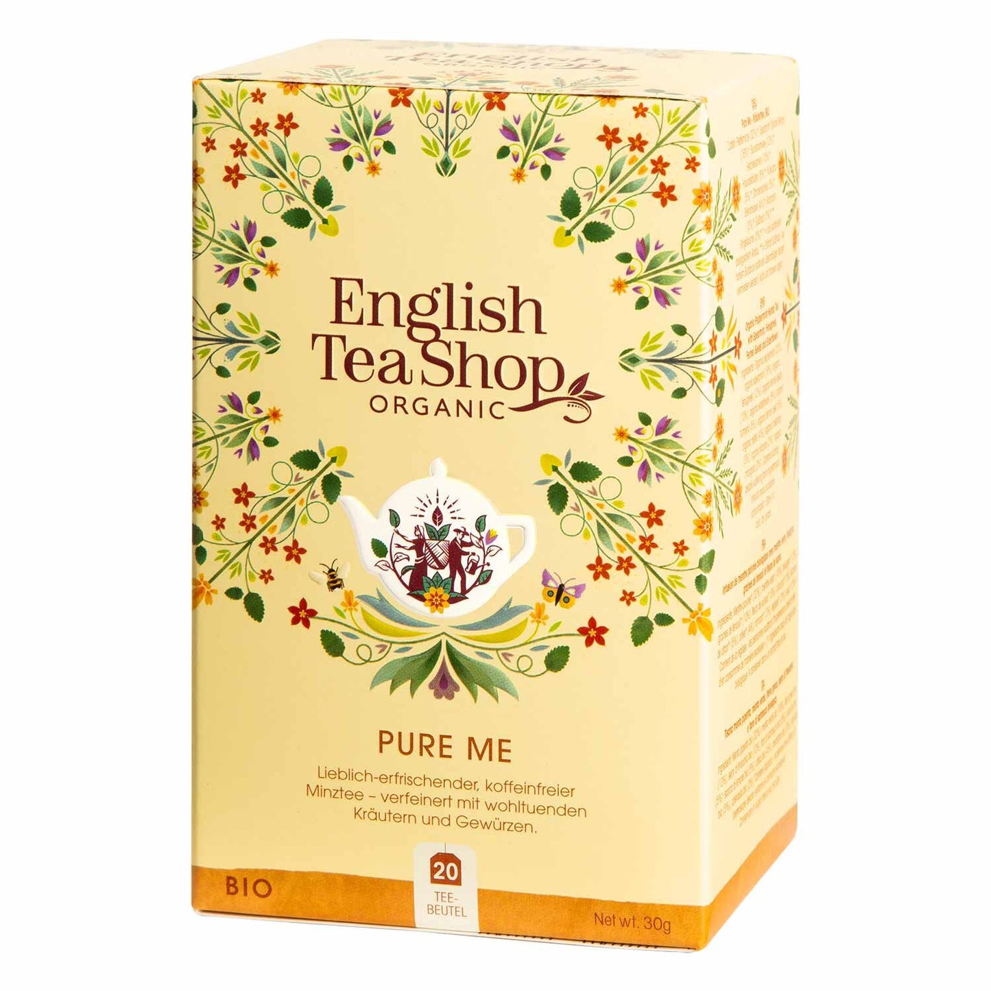 ETS - Pure Me, Organic Wellness Tea, 20 Tea Bags