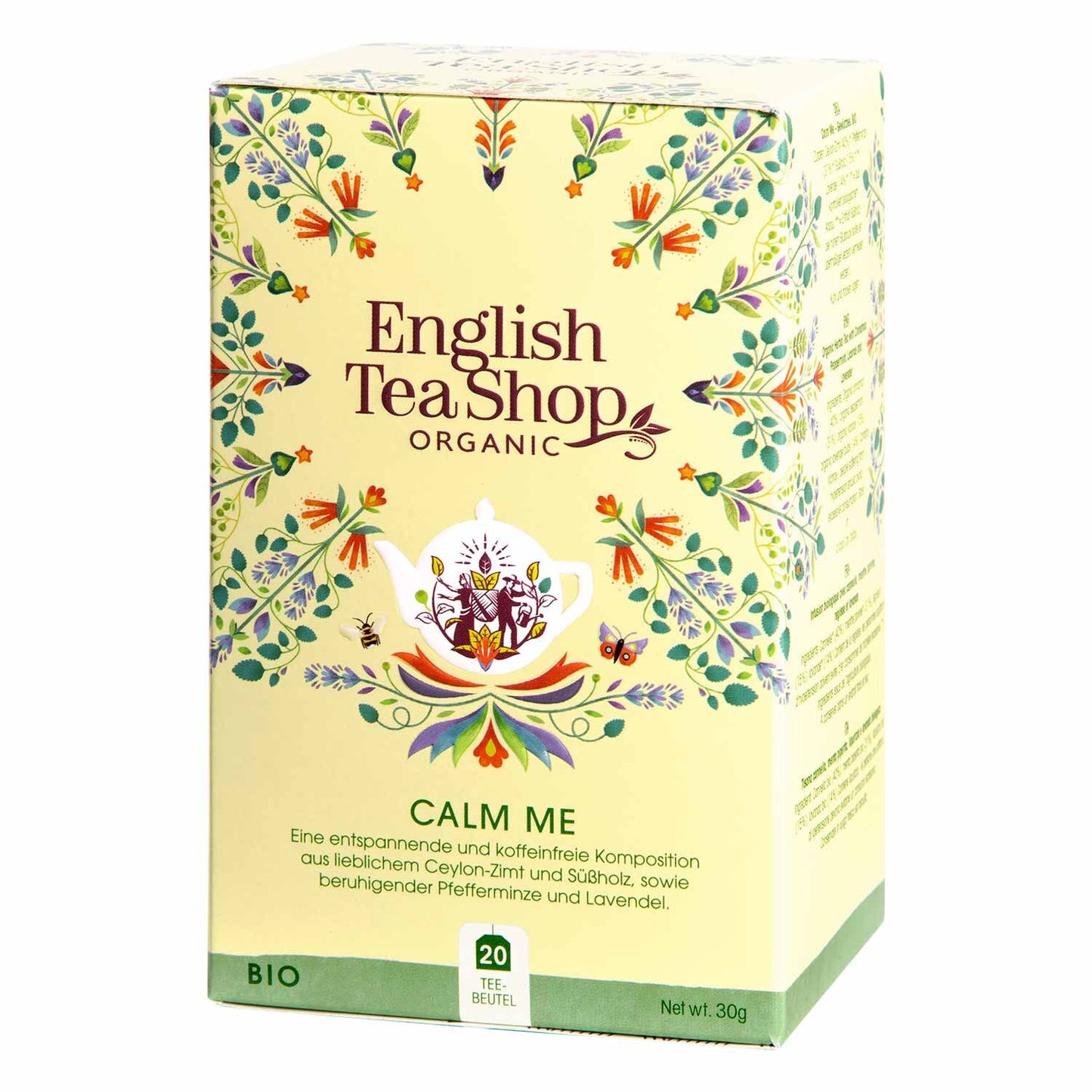 ETS - Calm Me, Organic Wellness Tea, 20 Tea Bags
